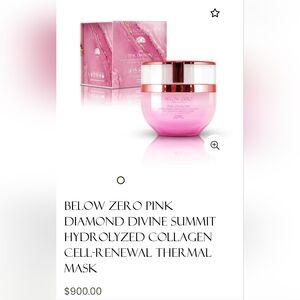 Below Zero Pink Diamond Face Mask